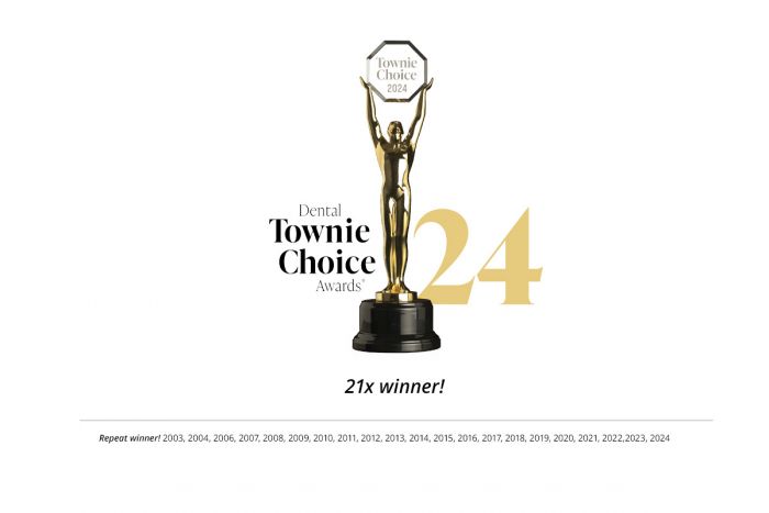 Townie Choice Award 2024 for Triple Tray - 21x winner!