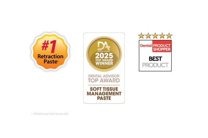 Traxodent Hemostatic Retraction Paste System Awards 2025