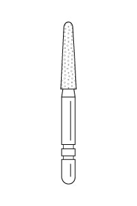 770.8Z - Two Striper TSZTech Ultra-premium Diamond Bur