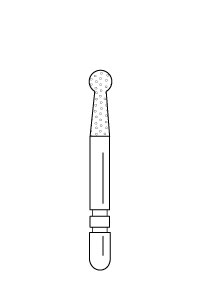 125NZ - Two Striper TSZTech Ultra-premium Diamond Bur