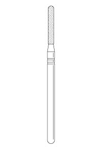 X590.12Z - Two Striper TSZTech Ultra-premium Laboratory Diamond Bur